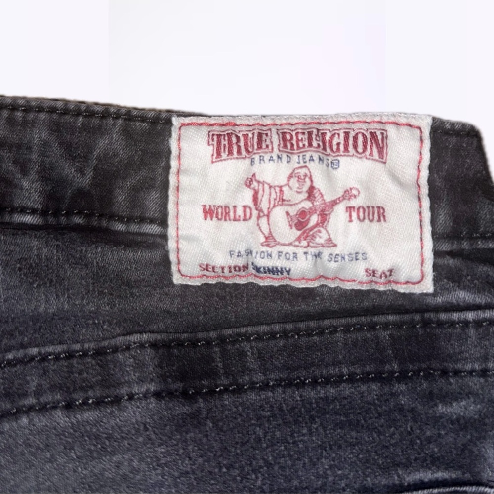 Women’s True Religion Black Skinny Jeans - Picture 6 of 7